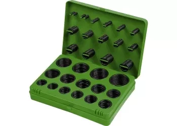 Набор резиновых уплотнительных прокладок D 7 - 53 мм 404 предметов СИБРТЕХ 47597 купить в Губкинске