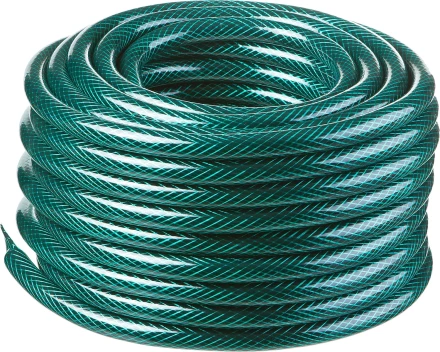 Шланг РОСТОК КЛАССИК поливочный, 15 атм., армированный, 3-х слойный, 1/2&quot;х25м 40308-1/2-25 купить в Губкинске