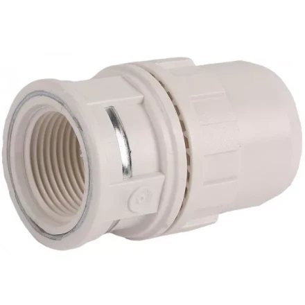 Муфта ЗУБР &quot;ШиреФит&quot; соединительная, &quot;штуцер с гайкой - внутренняя резьба&quot;, 32мм-1&quot; 51462-32-1 купить в Губкинске