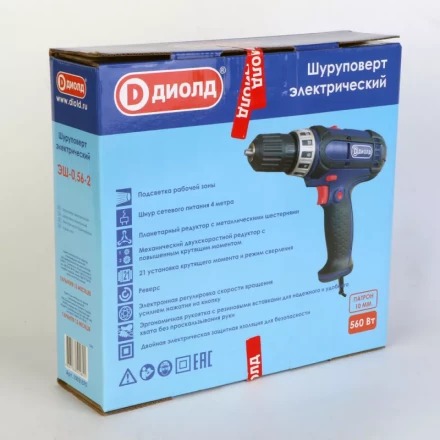 Электрический шуруповерт Диолд ЭШ-0,56-2 купить в Губкинске