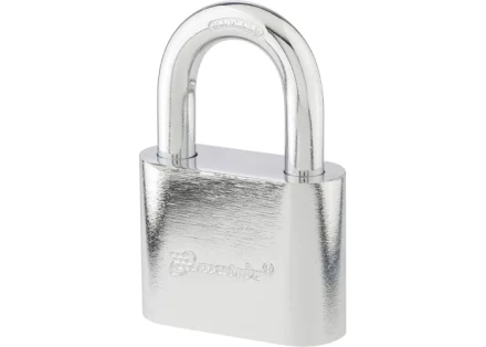 Замок навесной хромированное покрытие 50 мм MATRIX 91801 купить в Губкинске