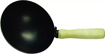 Ковш стальной строительный 160 мм деревянная ручка  Россия 86225 купить в Губкинске