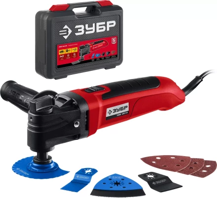 ЗУБР OIS, 400 Вт, реноватор, кейс, набор насадок (МФИ-400 КН) купить в Губкинске