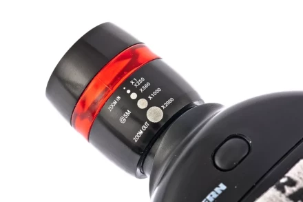 Фонарь наголовный Zoom 3W LED CRE Q5 160 Лм 100 м 3 режима 100% - 50% - стробоскоп 3хААА Stern 90567 купить в Губкинске