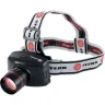 Фонарь наголовный Zoom 3W LED CRE Q5 160 Лм 100 м 3 режима 100% - 50% - стробоскоп 3хААА Stern 90567 купить в Губкинске