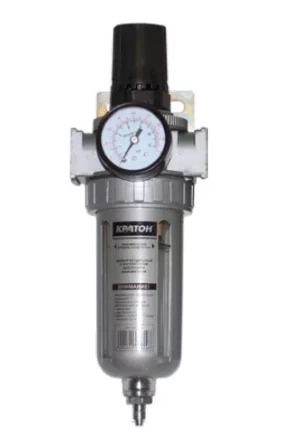 Фильтр воздушный с регулятором давления и манометром Кратон 3 01 03 015 купить в Губкинске