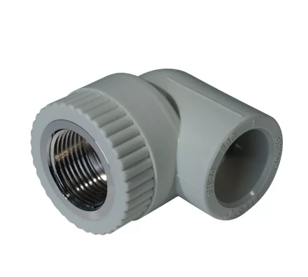 Уголок комб. PP-R ВР 20мм х 1/2 серый (50/150) 44170 купить в Губкинске