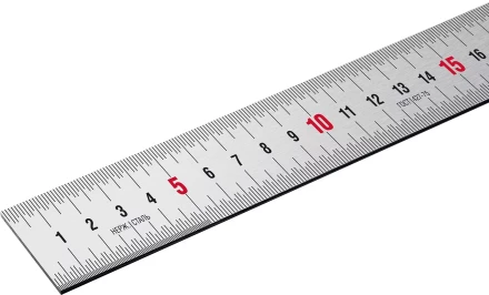 ЗУБР Про-30, длина 0.30 м, усиленная нержавеющая линейка, Профессионал (34280-030) купить в Губкинске