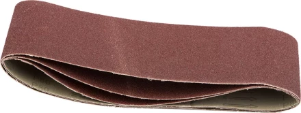 Лента STAYER &quot;MASTER&quot; шлифовальная универсальная бесконечная на тканевой основе, для ЛШМ, P80, 100х610мм, 3шт 35443-080 купить в Губкинске