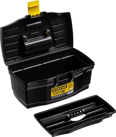 Ящик для инструмента "TOPLine" пластиковый, 12", STAYER 38110-13_z02 купить в Губкинске