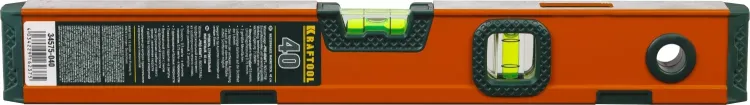 Уровень KRAFTOOL "KRAFT-MAX" магнитный, особо усилен, 2 ампулы, 2 фрезерованные базовые поверхности, 40см 34575-040 купить в Губкинске