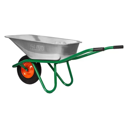 Тачка садово-строительная Palisad 689850, усиленная, грузоподъемность 200 кг, объем 90 л купить в Губкинске