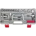 Набор торцовых головок НИЗ &quot;Шоферский инструмент №3&quot;, 1/2&quot;, сталь 40Х, в пластиковом кейсе, 19 предметов 2761-30 купить в Губкинске