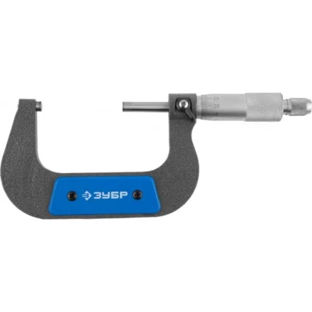 Микрометр ЗУБР &quot;ЭКСПЕРТ&quot; гладкий механический, МК 75, диапозон 50-75мм, шаг измерения 0,01мм 34480-75_z01 купить в Губкинске