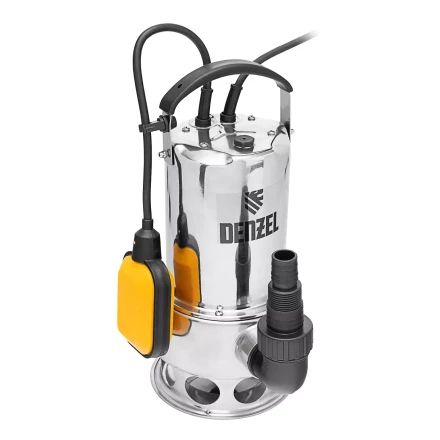 Дренажный насос DPL800X, 800 Вт, подъем 7 м, 16500 л/ч Denzel 97324 купить в Губкинске