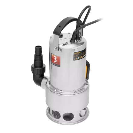 Дренажный насос DPL800X, 800 Вт, подъем 7 м, 16500 л/ч Denzel 97324 купить в Губкинске