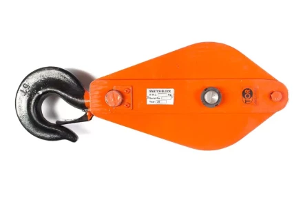 Блок монтажный однорольный с  крюком TOR HQG(L) K1-5,0 т с откидной щекой (G) 11551 купить в Губкинске