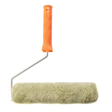 Валик &quot;Фасадные работы&quot;, 250 мм, ворс 18 мм, D 36 мм, D ручки - 6 мм, полиакрил, полиэстер Сибртех 80225 купить в Губкинске