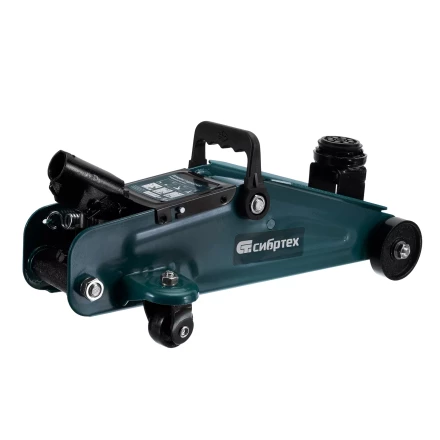 Домкрат гидравлический подкатной Сибртех 50835, 2 т, 135-320 мм, в пласт. кейсе купить в Губкинске