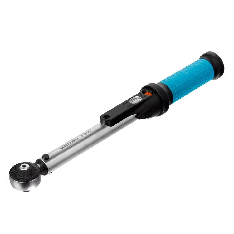 Ключ динамометрический Gross 14180, 5-25 Нм, 1/4", CrV купить в Губкинске
