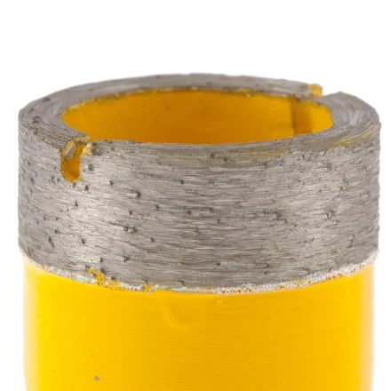 Сверло алмазное по керамограниту 27 мм мокрое резание М14 DENZEL 72682 купить в Губкинске