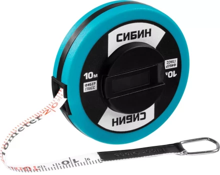 Мерная лента СИБИН фиберглассовая, 10м 34154-10 купить в Губкинске