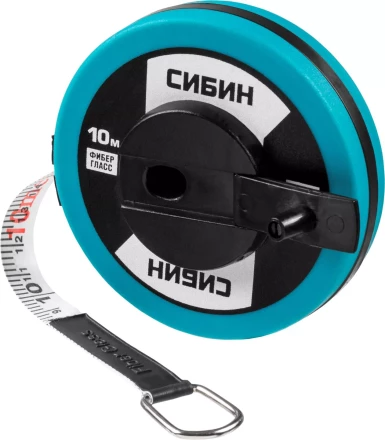 Мерная лента СИБИН фиберглассовая, 10м 34154-10 купить в Губкинске
