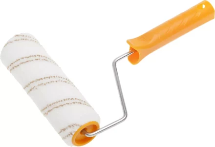 Валик &quot;МИКРОВОЛОКНО&quot; малярный в сборе, ворс 9 мм, бюгель 6 мм, 40x180мм, STAYER Master 0343-18 купить в Губкинске