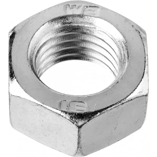 Гайка ГОСТ 5927-70, M8, 10 шт, кл. пр. 6, оцинкованная, ЗУБР 303556-08 купить в Губкинске