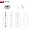 Гайка ГОСТ 5927-70, M8, 10 шт, кл. пр. 6, оцинкованная, ЗУБР 303556-08 купить в Губкинске