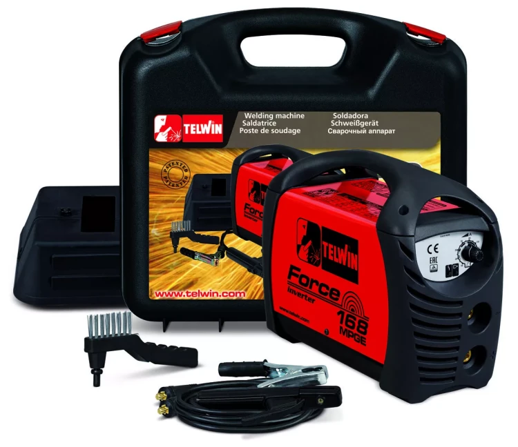 Сварочный аппарат FORCE 168 MPGE  ACX  PLASTIC C CASE Telwin купить в Губкинске