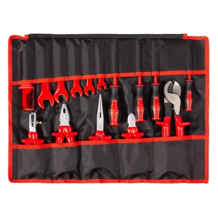 Набор диэлектрического инструмента КВТ НИИ-26, 15 предметов (92069) купить в Губкинске