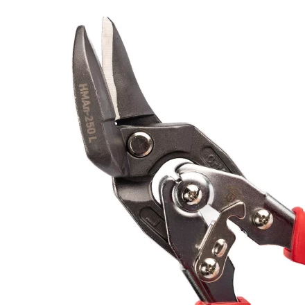 Ножницы проходные левого типа усиленные КВТ НМАп-250 L для резки листового металла 250 мм (102044) купить в Губкинске