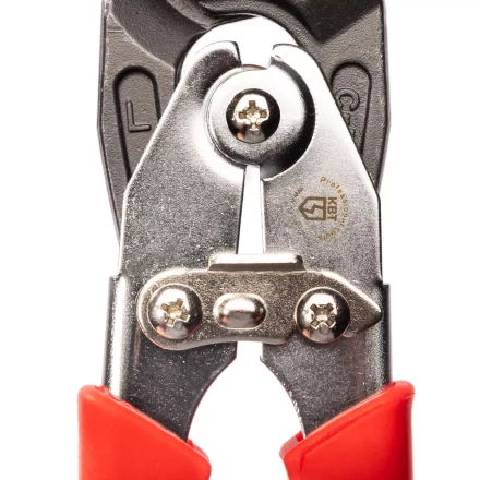 Ножницы проходные левого типа усиленные КВТ НМАп-250 L для резки листового металла 250 мм (102044) купить в Губкинске