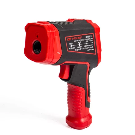 Лазерный бесконтактный цифровой пирометр КВТ KT 653 до 1080°C (87246) купить в Губкинске