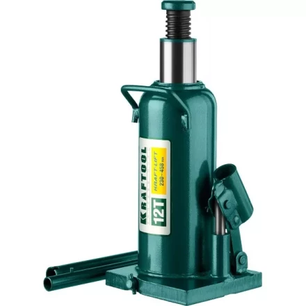 Домкрат гидравлический бутылочный &quot;Kraft-Lift&quot;, сварной, 12т, 230-458мм, KRAFTOOL 43462-12 43462-12_z01 купить в Губкинске