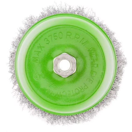 Щетка для УШМ 150 мм М14 чашка витая проволока Сибртех 746077 купить в Губкинске