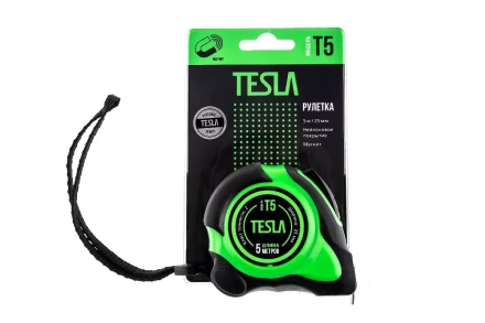 Рулетка TESLA 5м х 25мм (T-5) купить в Губкинске