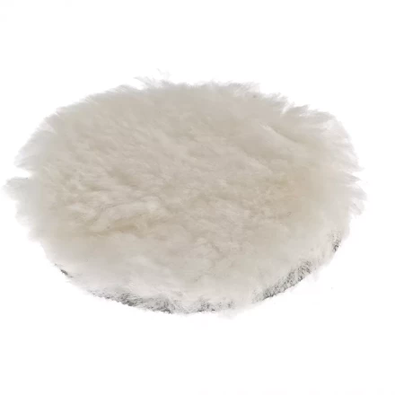 Насадка полировальная &quot;под липучку&quot; 125 мм натуральная шерсть MATRIX 75952 купить в Губкинске