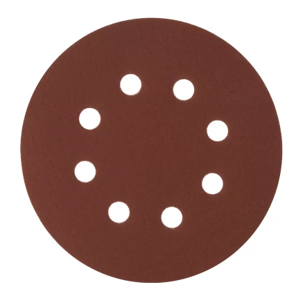 Круг абразивный на ворсовой подложке под &quot;липучку&quot;, перфорированный, P 400, 125 мм, 5 шт Сибртех 738147 купить в Губкинске