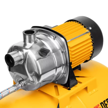 Насосная станция Denzel 97311, PSL1100X, 1100 Вт, 3600 л/ч, ресивер 50 л, подъем 45 м, нержавейка купить в Губкинске