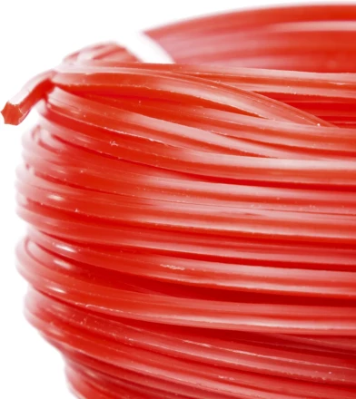 Леска ЗУБР для триммеров, &quot;звезда&quot;, диаметр 2.4мм, длина 15м 70102-2.4-15 купить в Губкинске