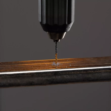 Сверло по металлу, 2 мм, HSS-Tin, Golden Tip, 10 шт. Denzel 717203 купить в Губкинске