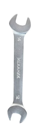 Ключ гаечный рожковый двусторонний 12х14 Энкор 26018 купить в Губкинске