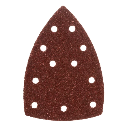 Треугольник абразивный на ворc. подложке под &quot;липучку&quot;, перф., P 40, 150х150х100 мм, 5 шт. Denzel 738577 купить в Губкинске