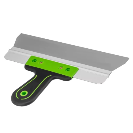 Шпатель фасадный Сибртех, нержавеющая сталь 420S45, 300 мм, 2-компонентная ручка, 85593 купить в Губкинске