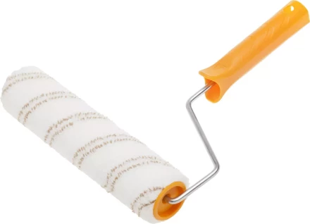 Валик "МИКРОВОЛОКНО" малярный в сборе, ворс 9 мм, бюгель 6 мм, 40x240мм, STAYER Master 0343-24 купить в Губкинске