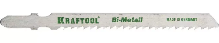 Полотна KRAFTOOL, T127DF, для эл/лобзика, Bi-Metall, по мягкому металлу (3-15мм), EU-хвост., шаг 3мм, 75мм, 2шт 159556-3 купить в Губкинске