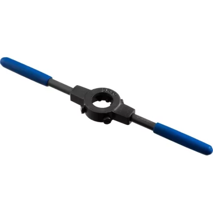 Плашкодержатель ЗУБР &quot;ПРОФЕССИОНАЛ&quot; со стопорными винтами, сталь 45, посадочный диаметр - 25 мм, высота -9 мм, общая длина - 224 мм 28150-25 купить в Губкинске