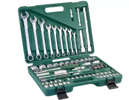 Набор головок торцевых 1/2&quot;DR 14-32мм  1/4&quot;DR 4-14мм 82предмета Jonnesway S04Н52482S 47399 купить в Губкинске